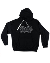 Load image into Gallery viewer, BLVCK Embroidered Hoodie W/ PURPPLE GIRLE
